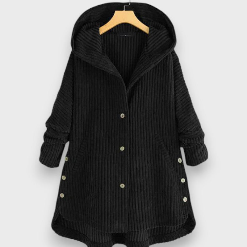 Suzu – Women’s Corduroy Hooded Coat