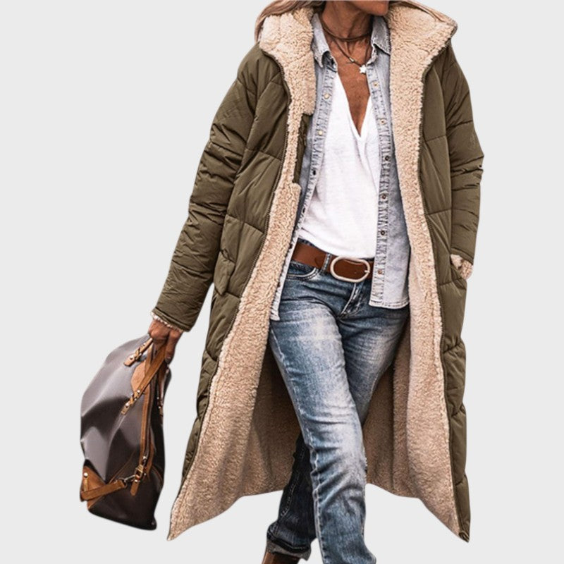 Kora - Cozy Fur-Lined Coat