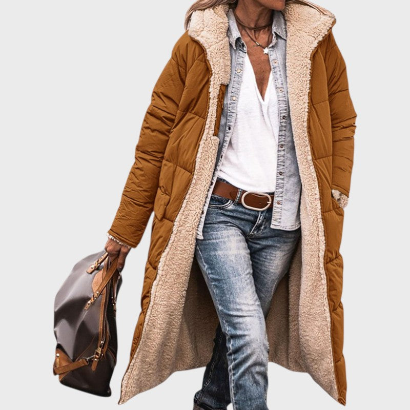 Kora - Cozy Fur-Lined Coat