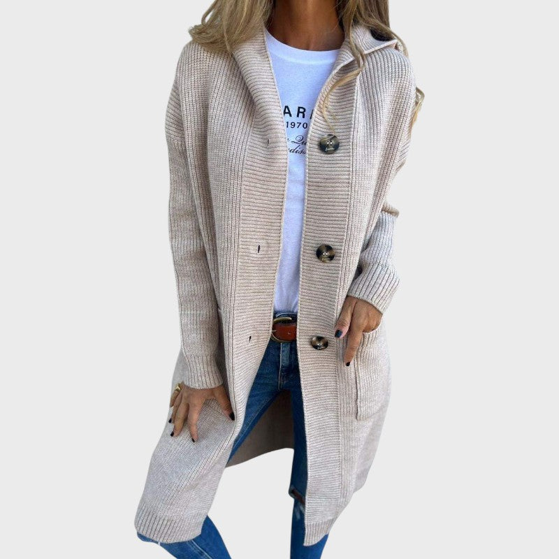 Ella – Women’s Long Knitted Cardigan