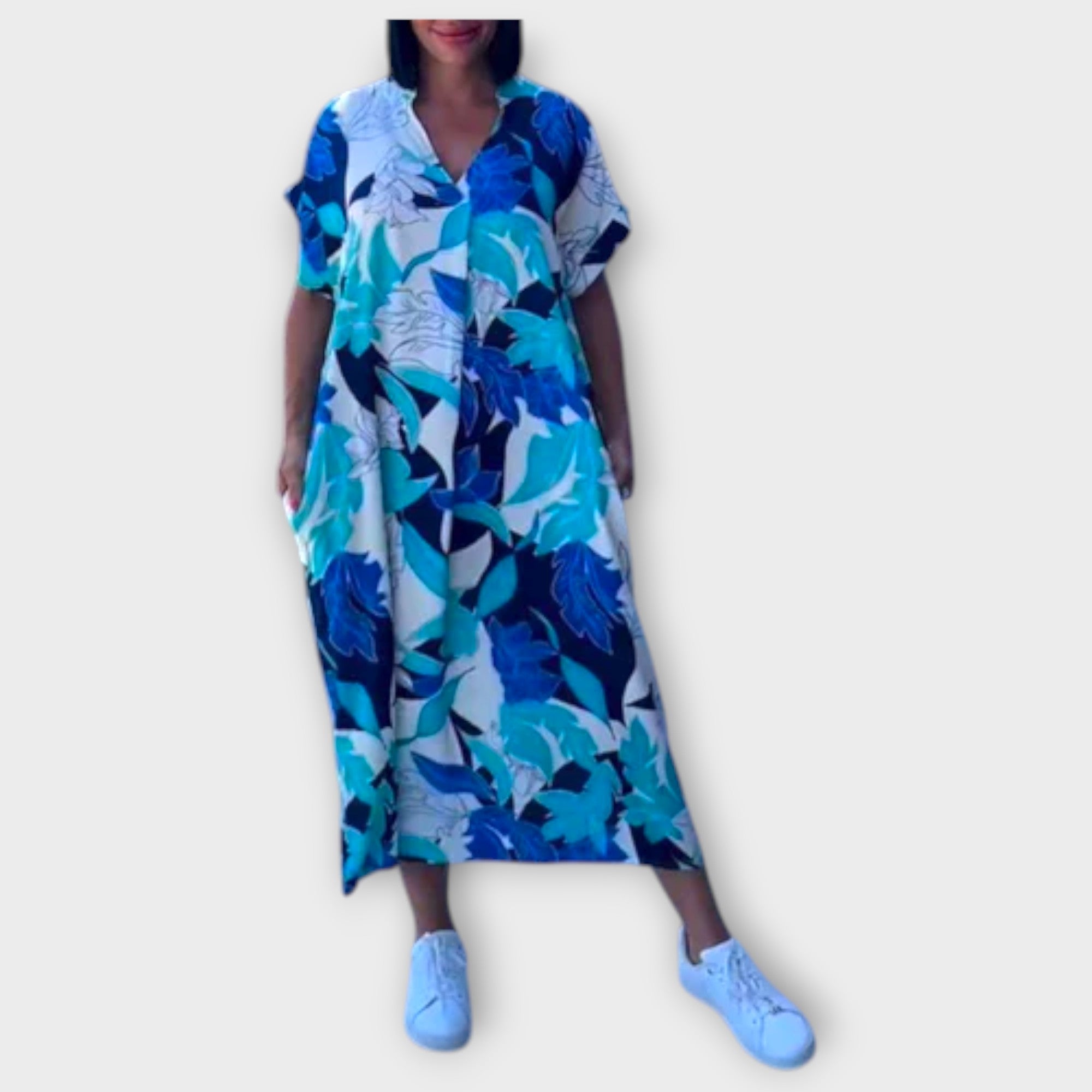 Elena - Elegant Floral Dress