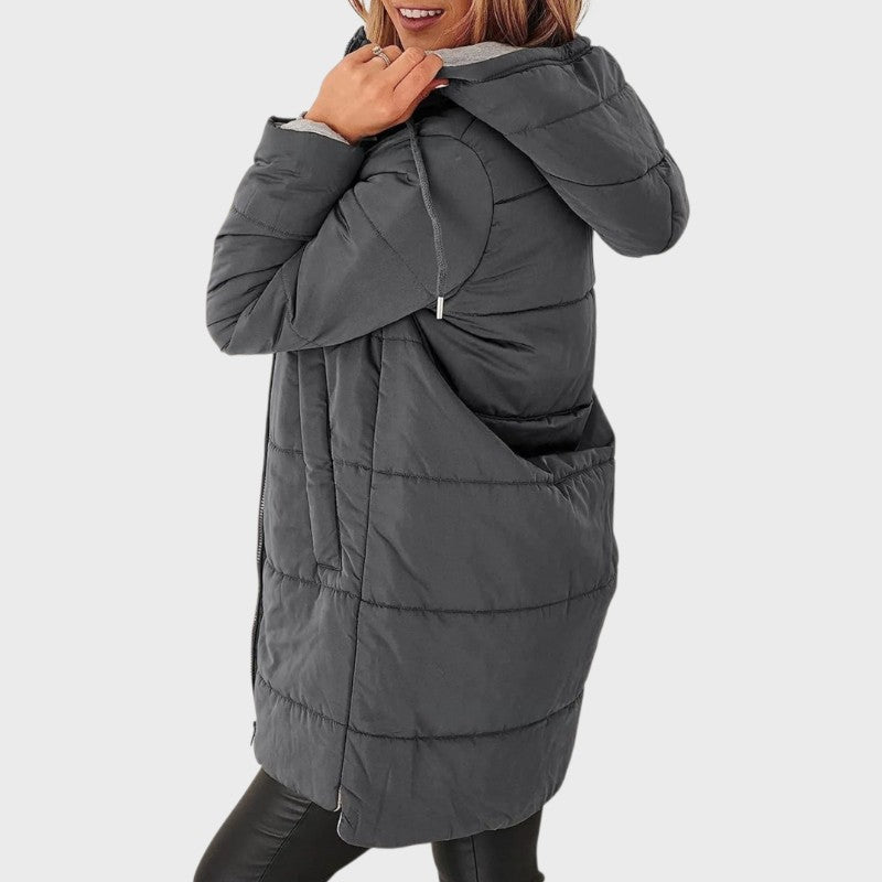 Yila – Women’s Casual Hooded Puffer Jacket