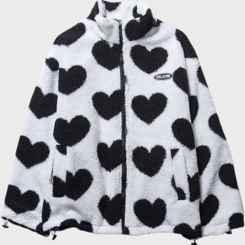 Katharina – Reversible Heart Jacket