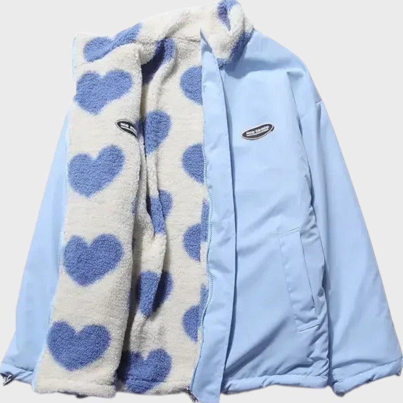 Katharina – Reversible Heart Jacket