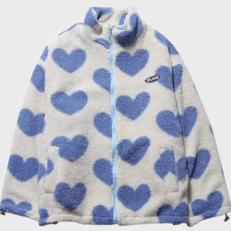 Katharina – Reversible Heart Jacket