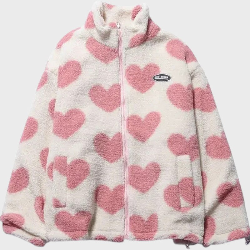 Katharina – Reversible Heart Jacket