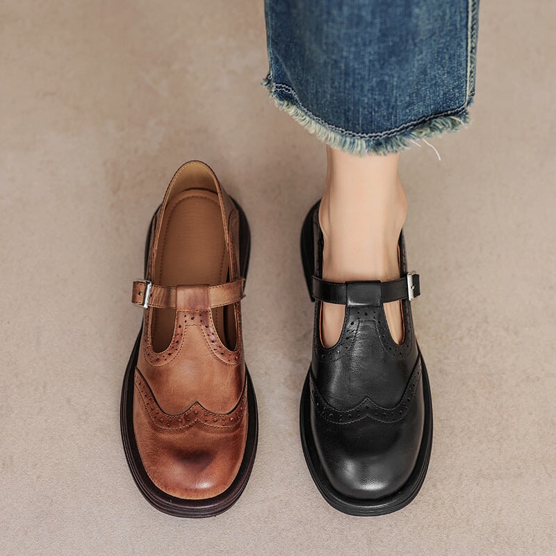 Urban Leather Mary Janes